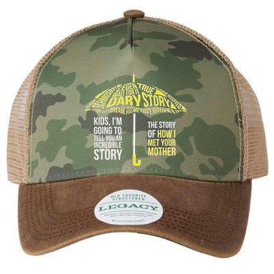 Umbrella Quote Collections How I Met Your Mother Classic Legacy Tie Dye Trucker Hat
