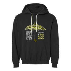 Umbrella Quote Collections How I Met Your Mother Classic Garment-Dyed Fleece Hoodie