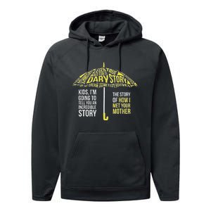 Umbrella Quote Collections How I Met Your Mother Classic Performance Fleece Hoodie