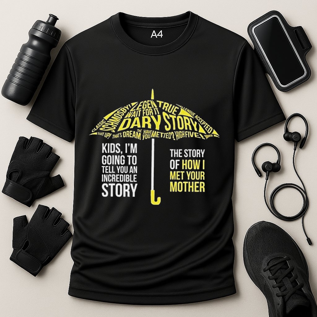 Umbrella Quote Collections How I Met Your Mother Classic Performance Shirt