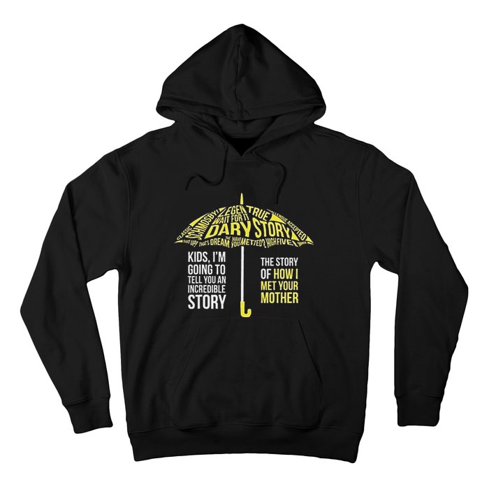 Umbrella Quote Collections How I Met Your Mother Classic Hoodie