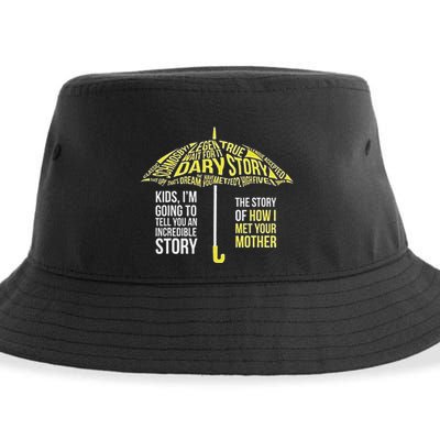 Umbrella Quote Collections How I Met Your Mother Classic Sustainable Bucket Hat