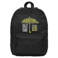 Umbrella Quote Collections How I Met Your Mother Classic 16 in Basic Backpack