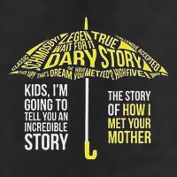 Umbrella Quote Collections How I Met Your Mother Classic 25L Jumbo Tote