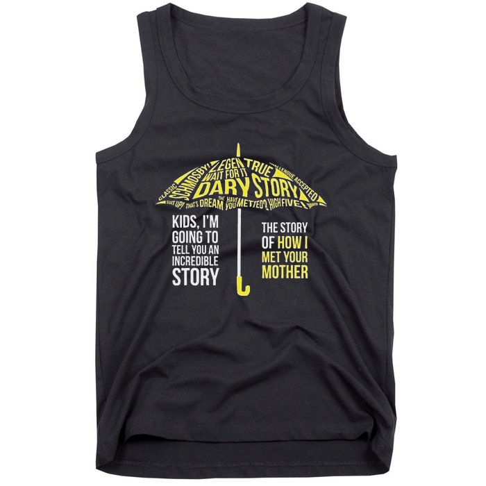 Umbrella Quote Collections How I Met Your Mother Classic Tank Top