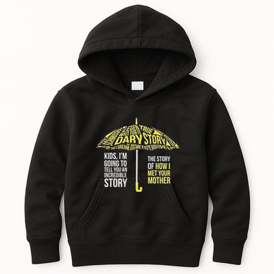 Umbrella Quote Collections How I Met Your Mother Classic Kids Hoodie