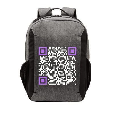 Unique Qrcode With Humorous Hidden Message Vector Backpack