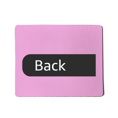 Unique Qrcode With Humorous Hidden Message Mousepad