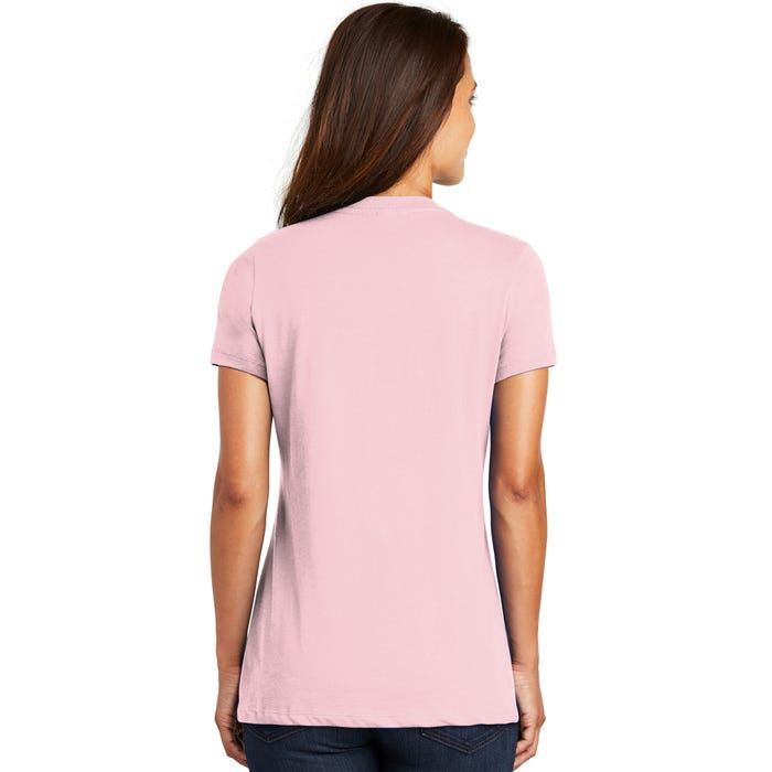 Unique Qrcode With Humorous Hidden Message Women's V-Neck T-Shirt