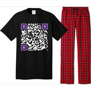 Unique Qrcode With Humorous Hidden Message Pajama Set