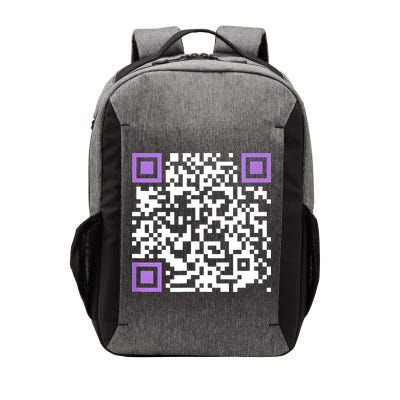 Unique Qrcode With Humorous Hidden Message Vector Backpack