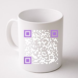 Unique Qrcode With Humorous Hidden Message Coffee Mug