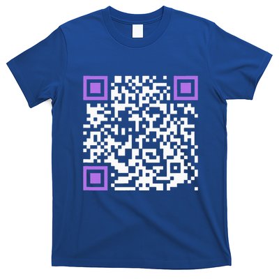 Unique Qrcode With Humorous Hidden Message T-Shirt