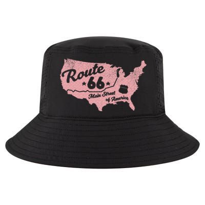 USA Route 66 Main Street Of America  Cool Comfort Performance Bucket Hat