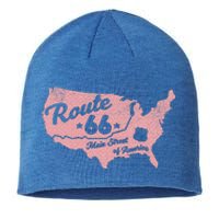 USA Route 66 Main Street Of America  Sustainable Beanie