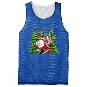 Unique Rock And Roll Santa Claus Guitar Player Christmas Gift Mesh Reversible Basketball Jersey Tank