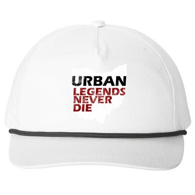 Urban Legends Never Die Snapback Five-Panel Rope Hat