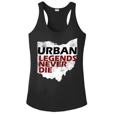 Urban Legends Never Die Ladies PosiCharge Competitor Racerback Tank