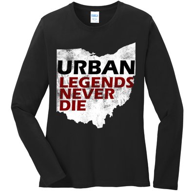 Urban Legends Never Die Ladies Long Sleeve Shirt
