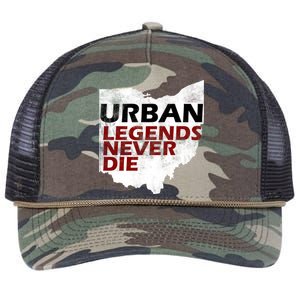 Urban Legends Never Die Retro Rope Trucker Hat Cap