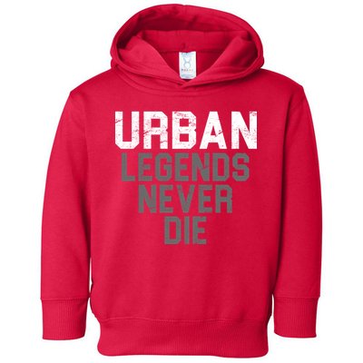 Urban Legends Never Die Ohio Toddler Hoodie