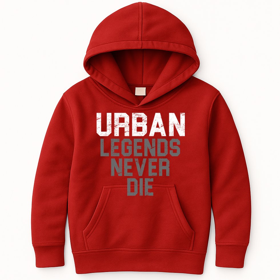 Urban Legends Never Die Ohio Kids Hoodie