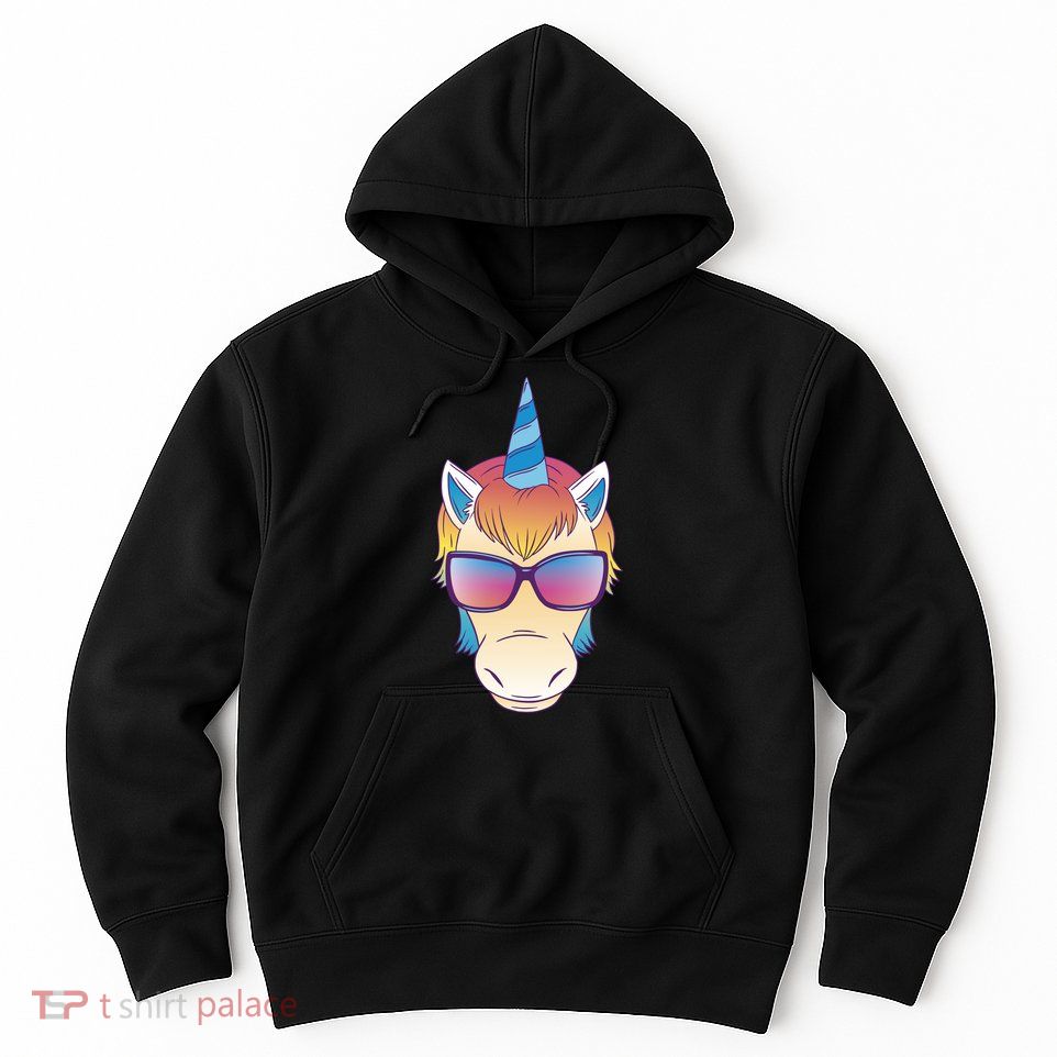 Unicorn Rainbow Cartoon Hoodie