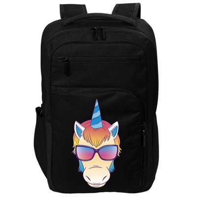 Unicorn Rainbow Cartoon Impact Tech Backpack