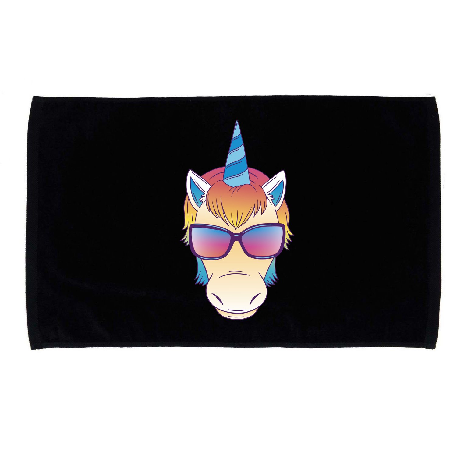 Unicorn Rainbow Cartoon Microfiber Hand Towel