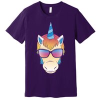 Unicorn Rainbow Cartoon Premium T-Shirt