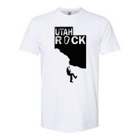 Utah Rock Climbing Softstyle CVC T-Shirt