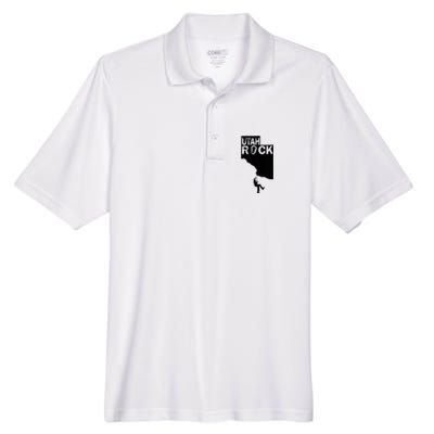 Utah Rock Climbing Men's Origin Performance Pique Polo