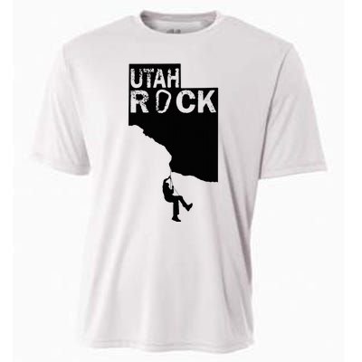 Utah Rock Climbing Cooling Performance Crew T-Shirt