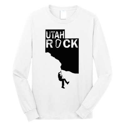 Utah Rock Climbing Long Sleeve Shirt