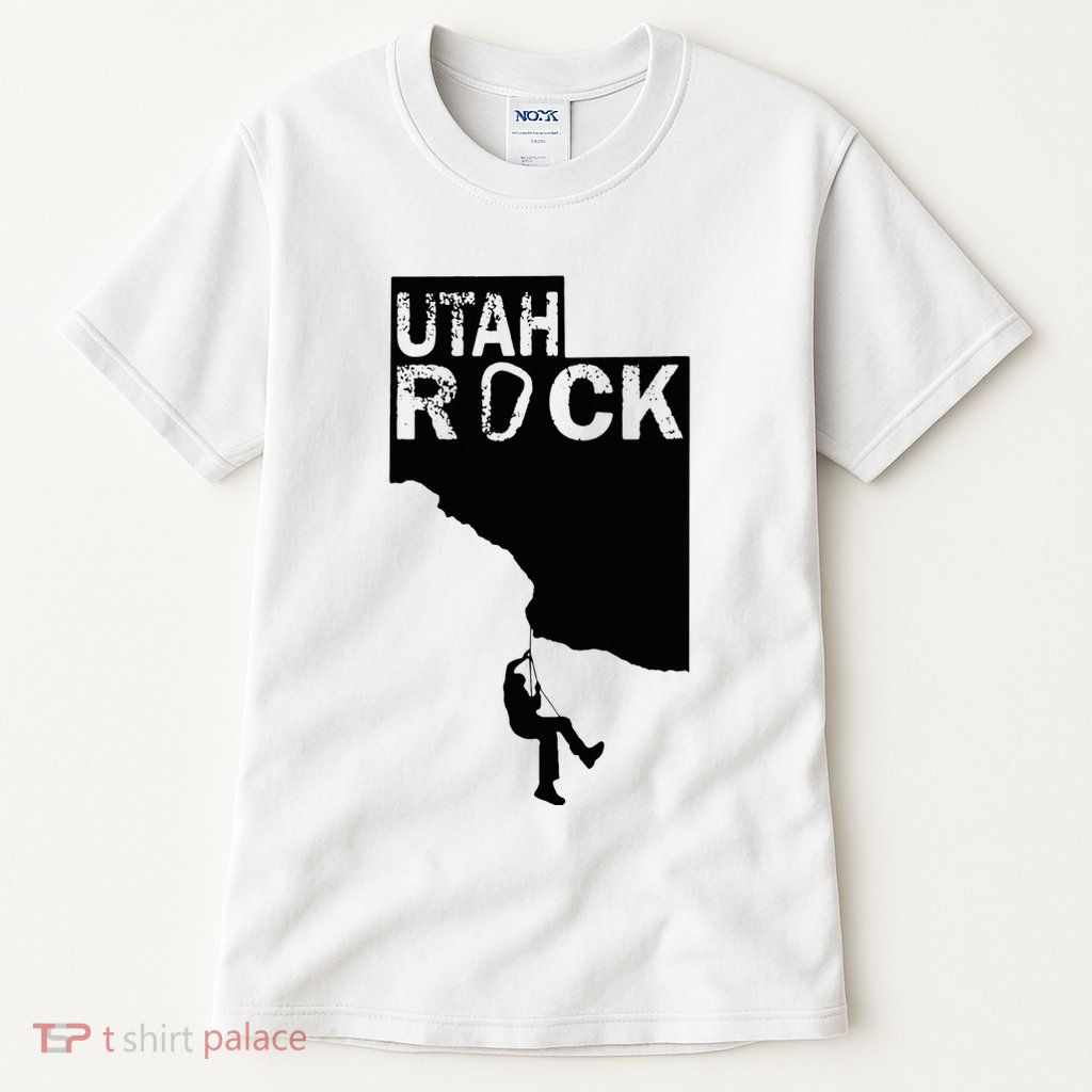 Utah Rock Climbing Tall T-Shirt