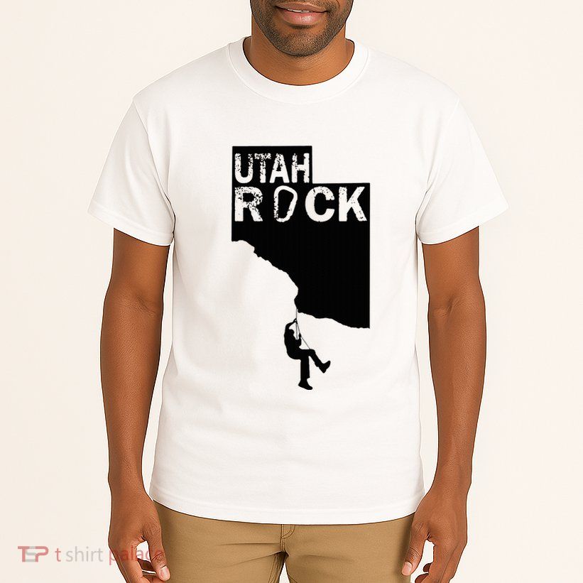 Utah Rock Climbing Tall T-Shirt