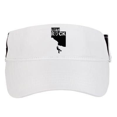 Utah Rock Climbing Adult Drive Performance Visor