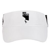 Utah Rock Climbing Adult Drive Performance Visor