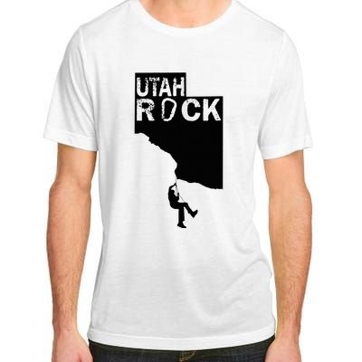 Utah Rock Climbing Adult ChromaSoft Performance T-Shirt