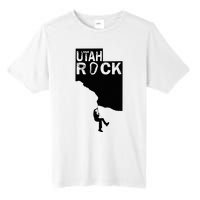 Utah Rock Climbing Tall Fusion ChromaSoft Performance T-Shirt