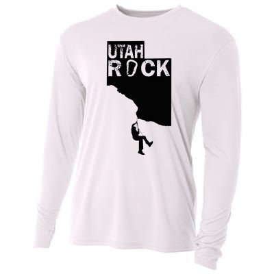 Utah Rock Climbing Cooling Performance Long Sleeve Crew