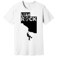 Utah Rock Climbing Premium T-Shirt