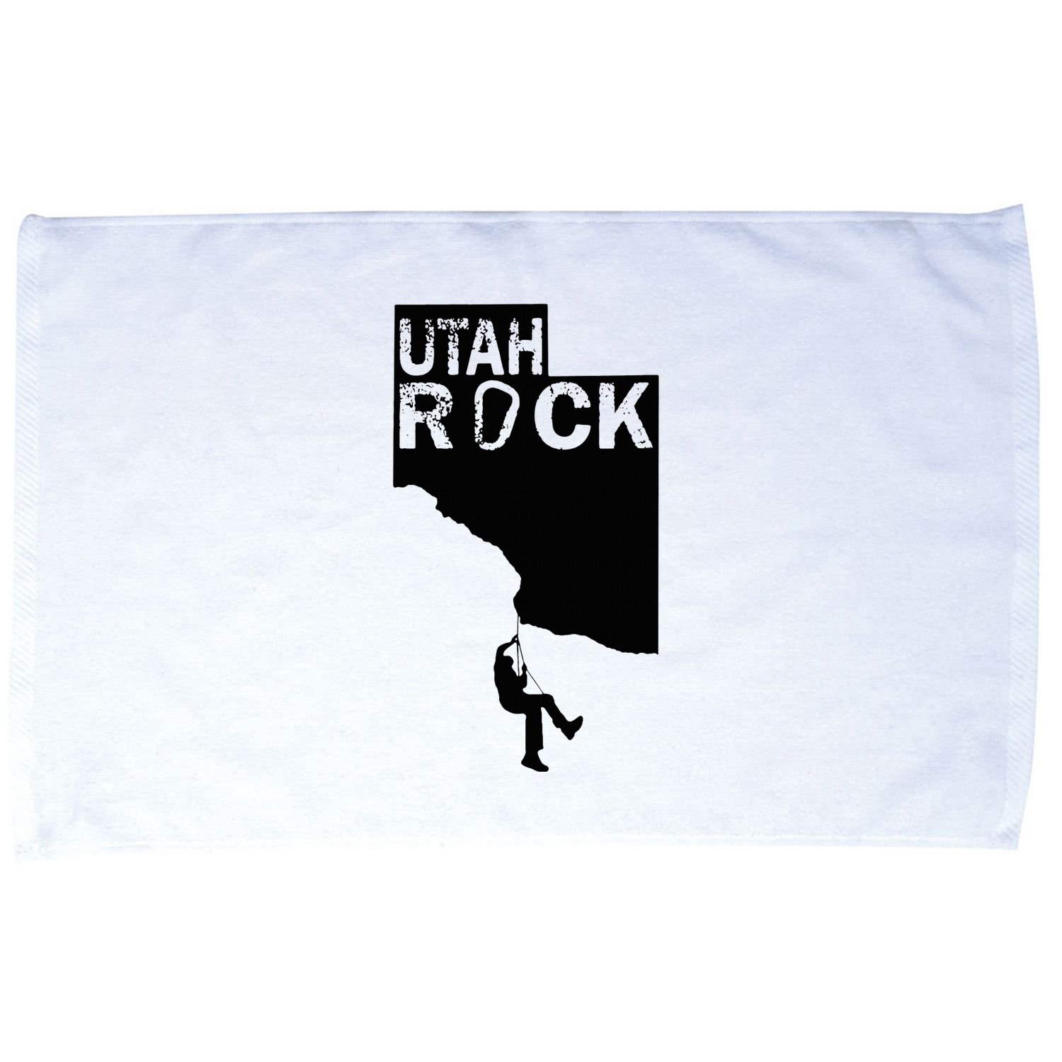 Utah Rock Climbing Microfiber Hand Towel