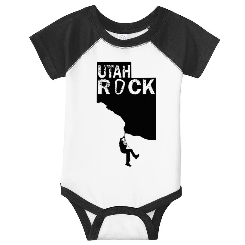 Utah Rock Climbing Infant Baby Jersey Bodysuit