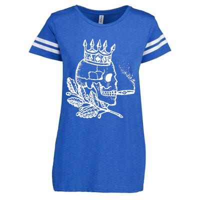 Unusual Rockabilly Crown Cigar Enza Ladies Jersey Football T-Shirt