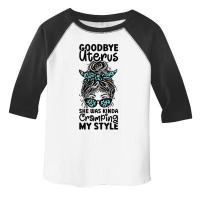 Uterus Recovery Essentials Messy Bun Leopard Accessories Toddler Fine Jersey T-Shirt