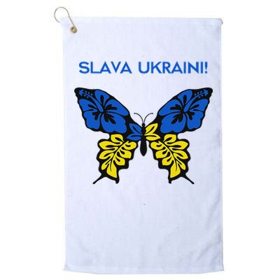 Ukraine Resilience Freedom & Strength Stand With Ukraine Golf Towel