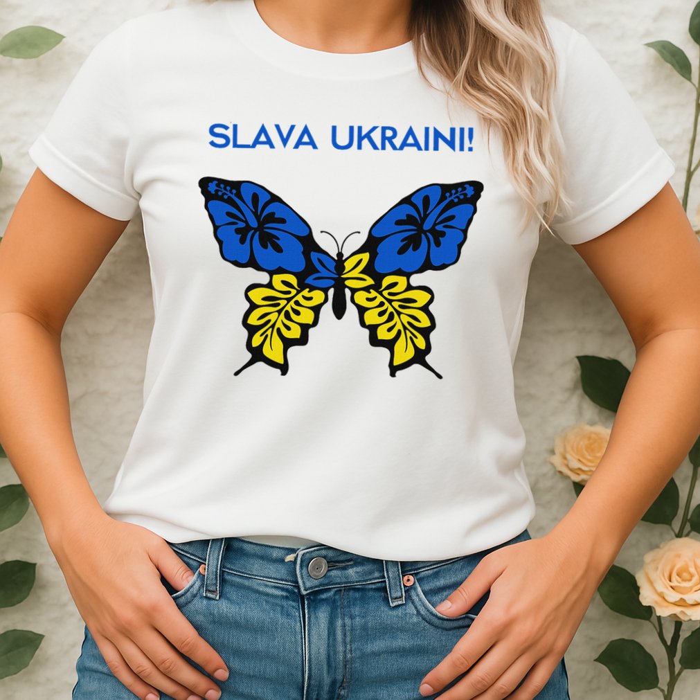 Ukraine Resilience Freedom & Strength Stand With Ukraine Womens T-Shirt
