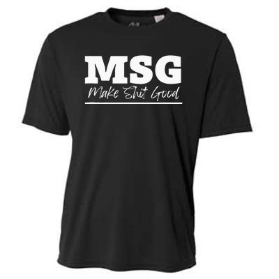 Uncle Roger Funny MSG Cooling Performance Crew T-Shirt