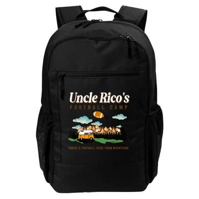 Uncle Rico's Football Camp Throw A Football Over Them Backpack